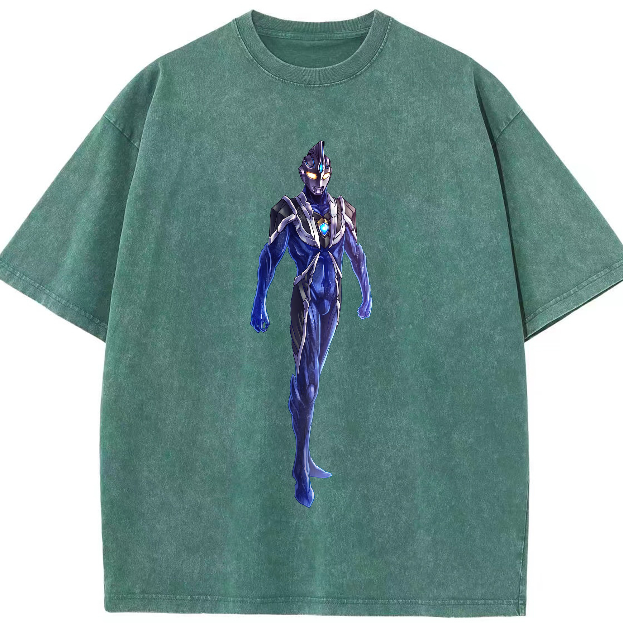（画像用） ウルトラマン Ultraman 綿100% ヴィンテージ風 半袖Tシャツ（フロントプリント）